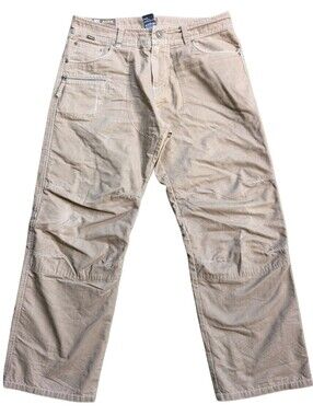 Kuhl Mens Khaki Beige Crag Series Born On The Mountains Workwear Pants 36x30